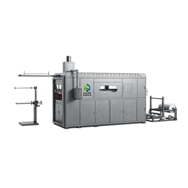 Plastic Thermoforming Machine (Servo motor stretching with Servo system)