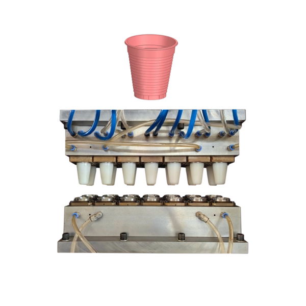14 Cavity 70mm Cup Thermoforming Mould