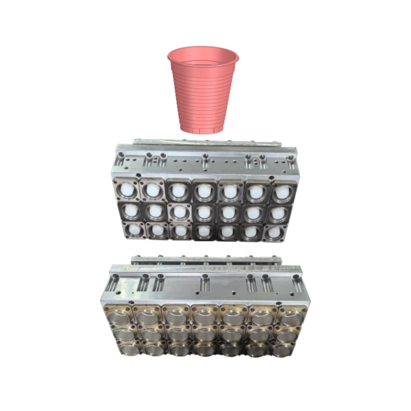 21 Cavity 70mm Cup Thermoforming Mould