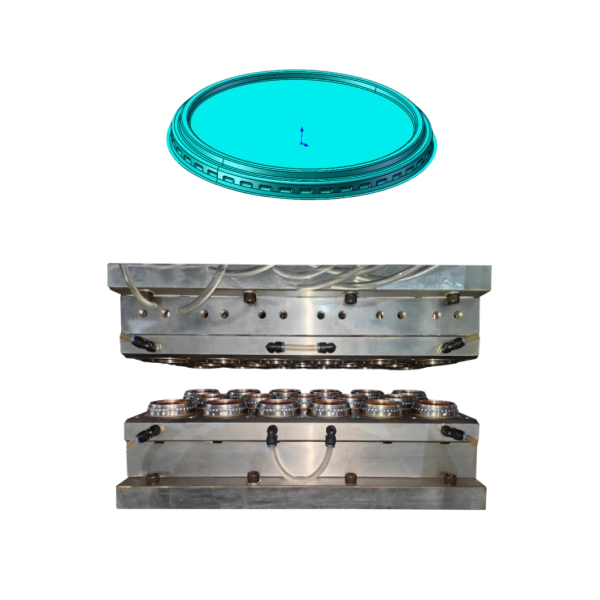Flat Lid Thermoforming Mould