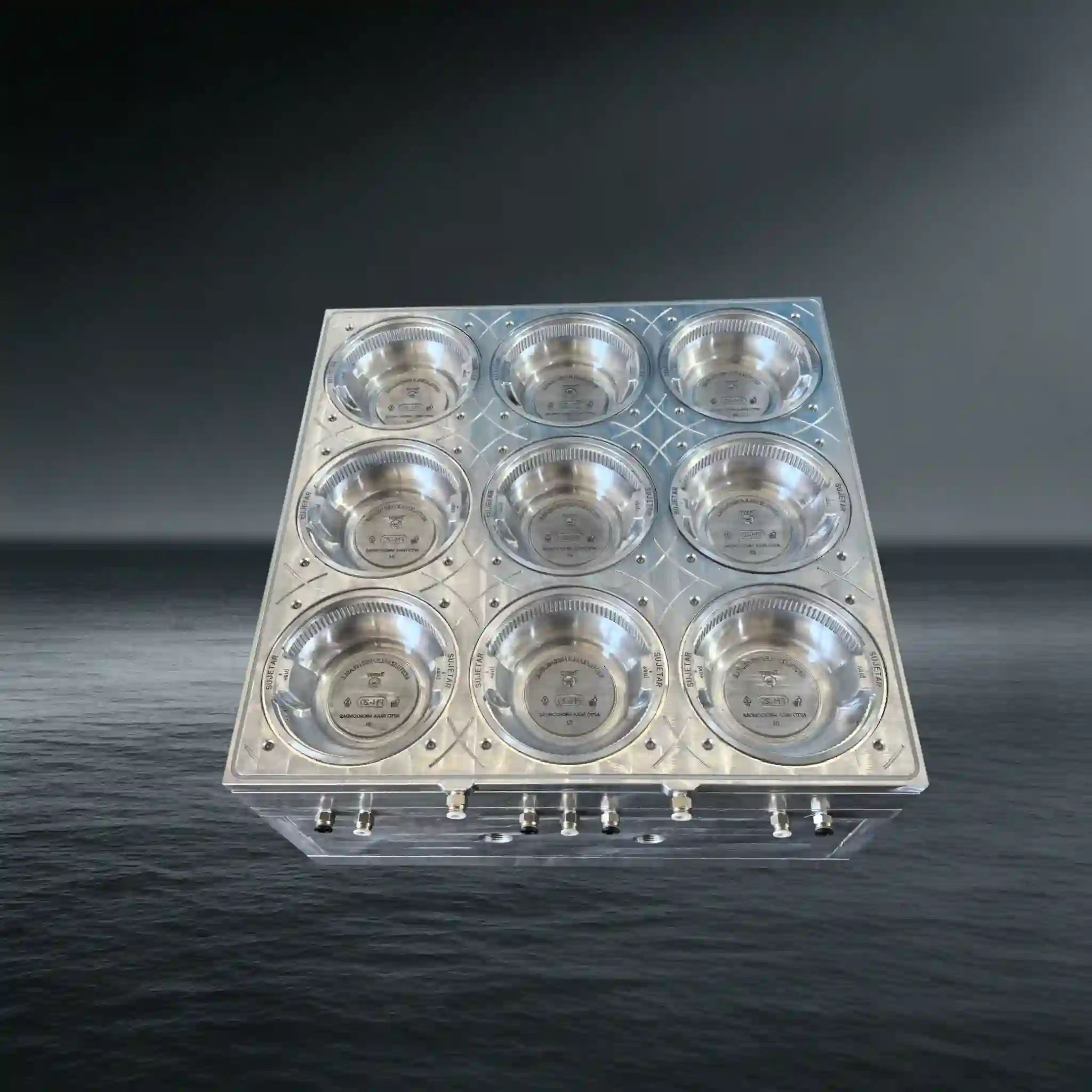 Plastic Bowl Thermoforming Mold for 3/4 Station Machine
