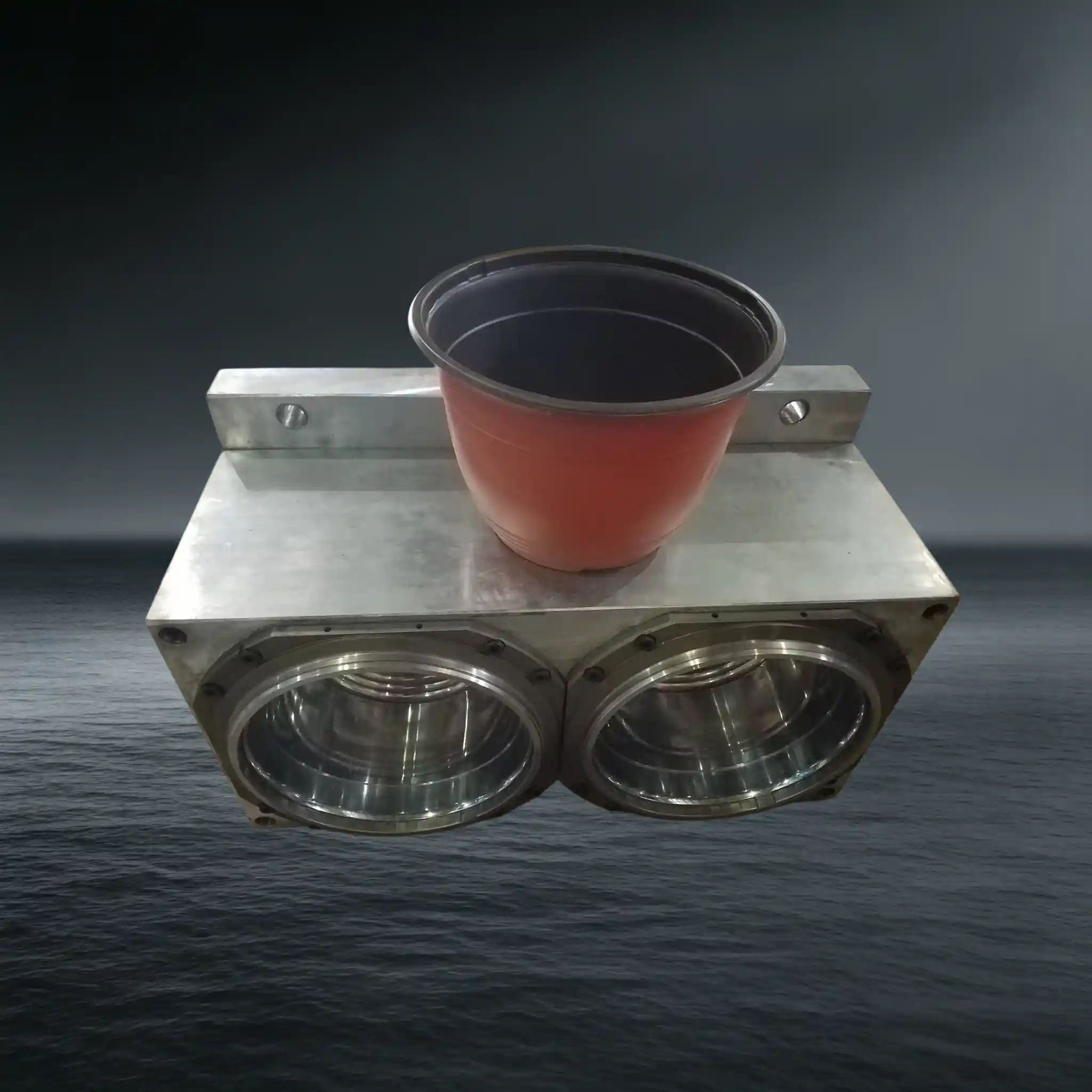 Moule de thermoformage de pot de fleurs